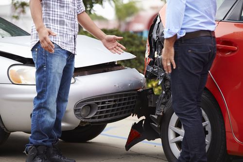 2 men in a car accident in Greensboro